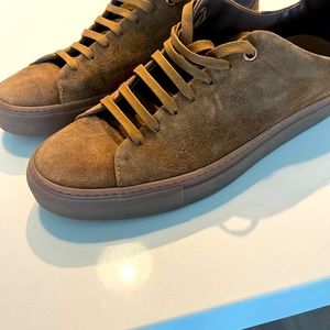 Goodman brand suede brown shoes size 8 Worn only once